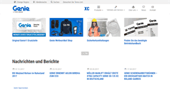 Desktop Screenshot of genielift.de