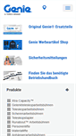 Mobile Screenshot of genielift.de