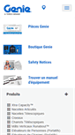 Mobile Screenshot of genielift.fr